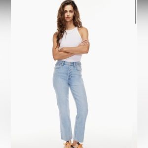NWOT Aritzia Denim Forum Arlo Highrise jeans